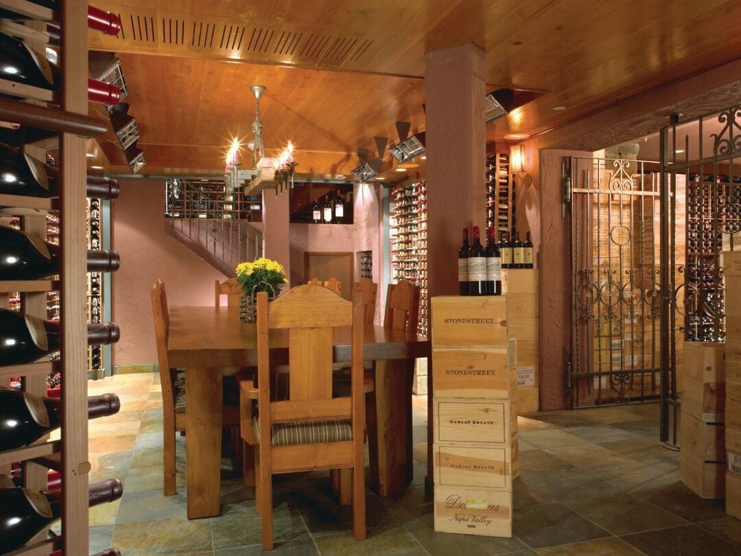 Wine cellar main room