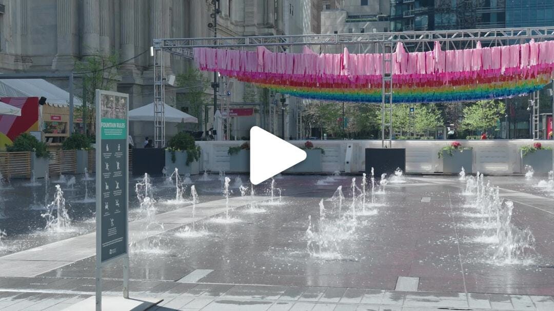 City Hall Fountains