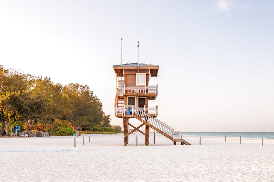 Manatee Beach at Dawn