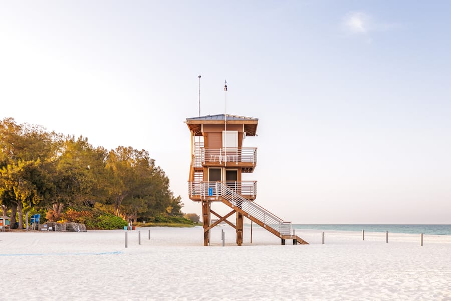 Manatee Beach at Dawn