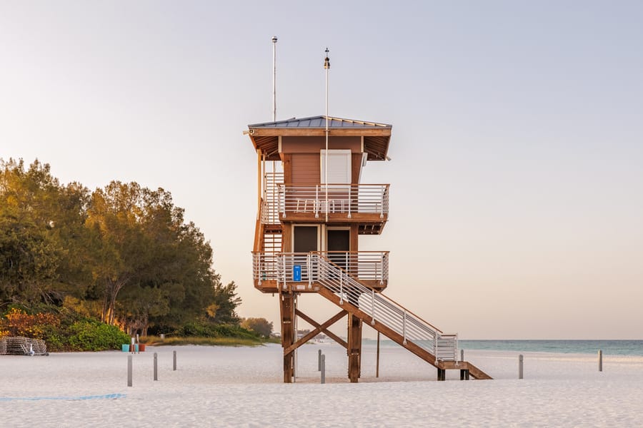 Manatee Beach at Dawn