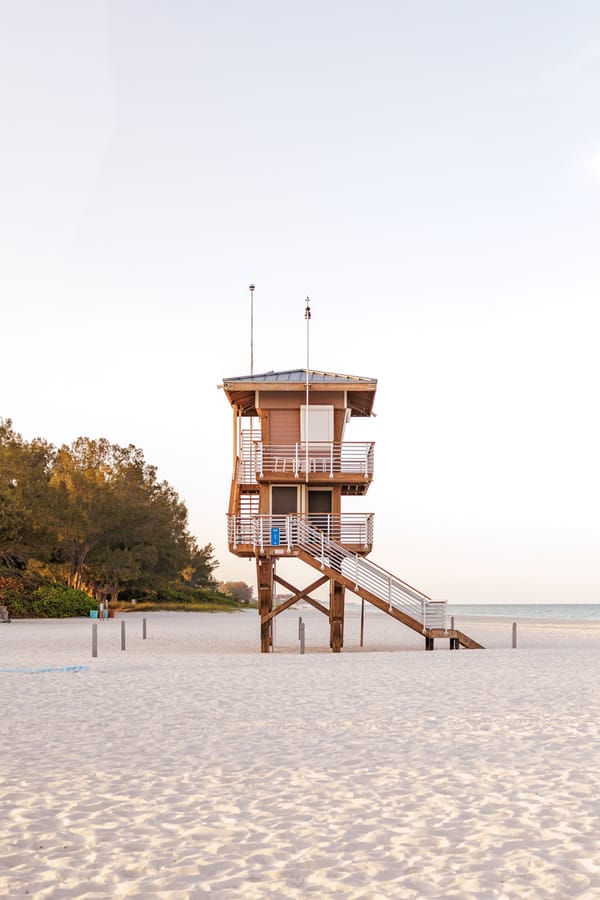 Manatee Beach at Dawn