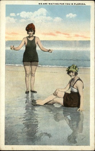 Nostalgic sunbathers