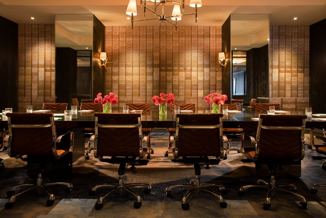 Kimpton Cardinal Hotel - Herringbone meeting room