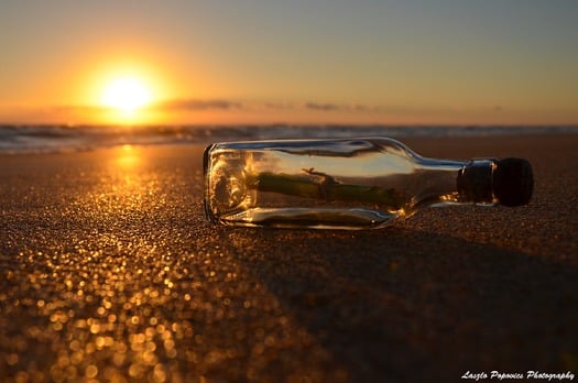 Sunrise and Bottle