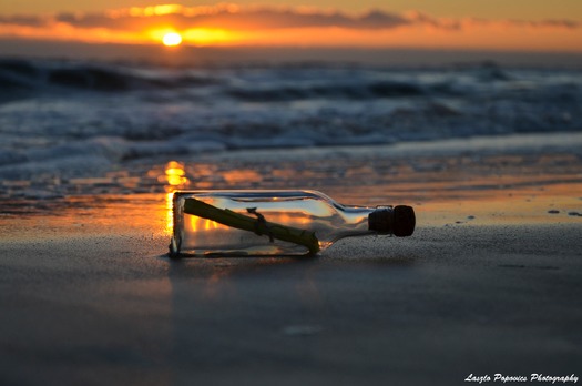 Sunrise and Bottle