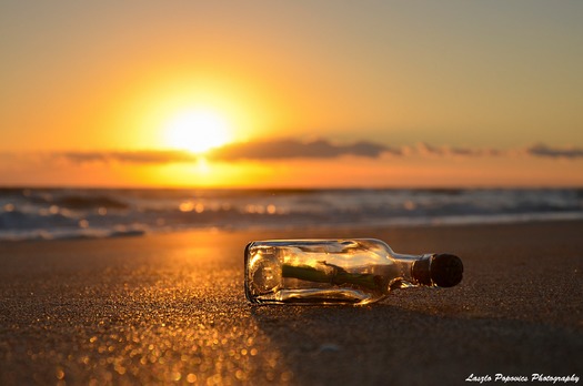 Sunrise and Bottle