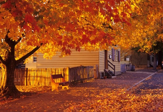 Old Salem in the Fall