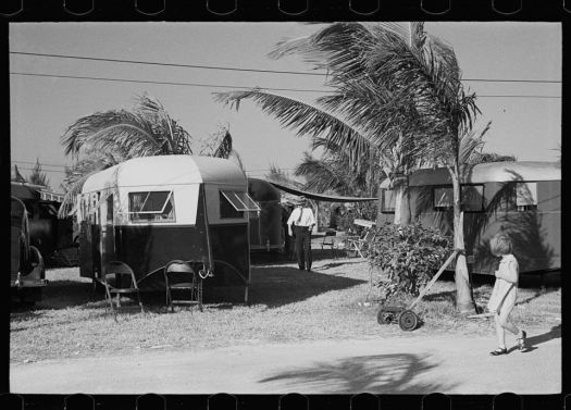 FL Campground, $5 week inc electric, 1937