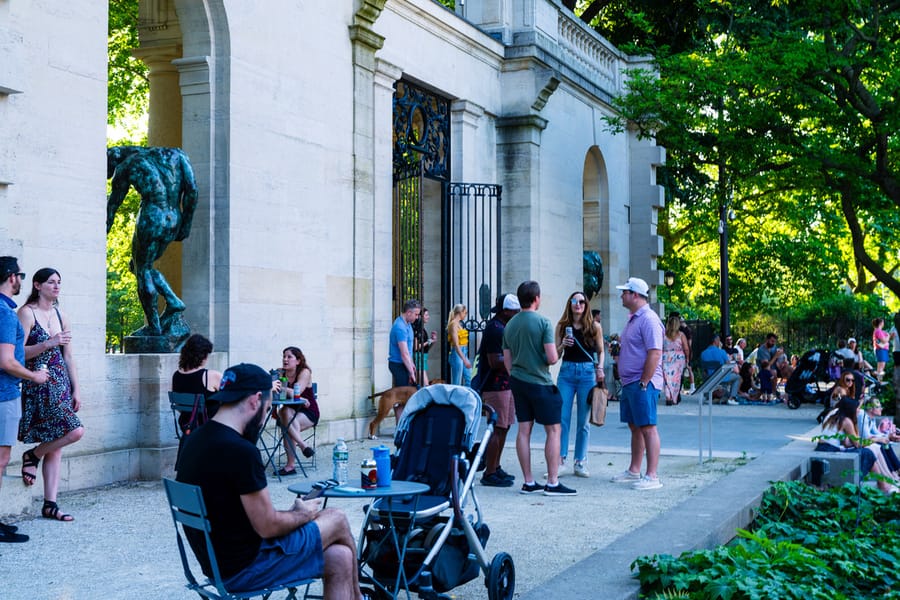 Rodin Museum Garden Bar