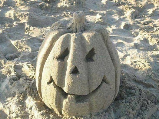 sand pumpkin