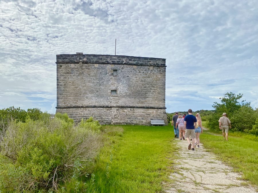 Fort Matanzas path