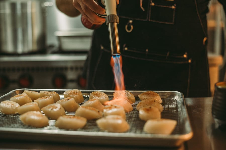 Lotus Noodle Bar - Scallops