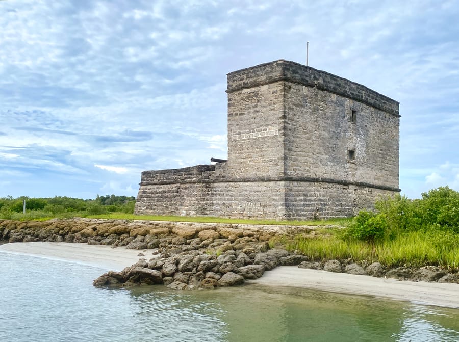 Fort Matanzas from water