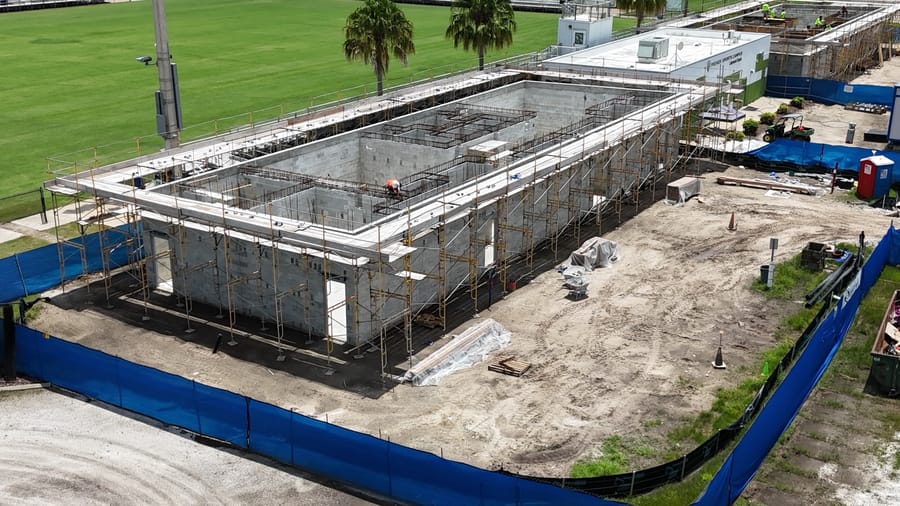 PSC Locker Room Construction
