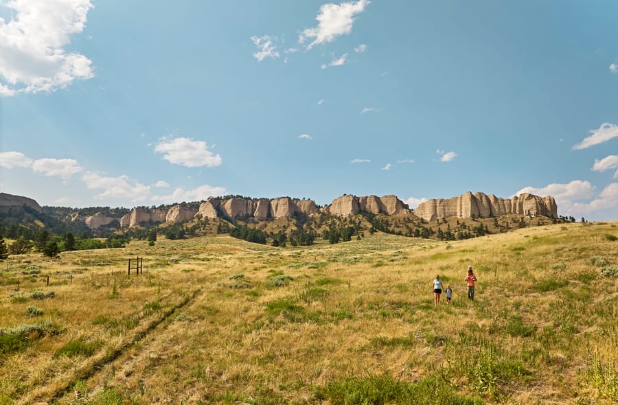 Fort Robinson State Park_Family Walking_Clay Cook Shoot 2024