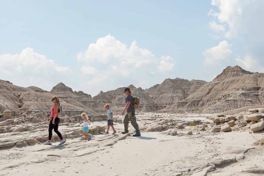 Toadstool Geological Park_Family Walking_Clay Cook Shoot 2024