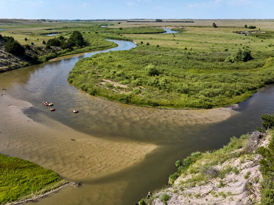 Calamus Outfitters_Aerial View of Park Landscape_Clay Cook Shoor 2024