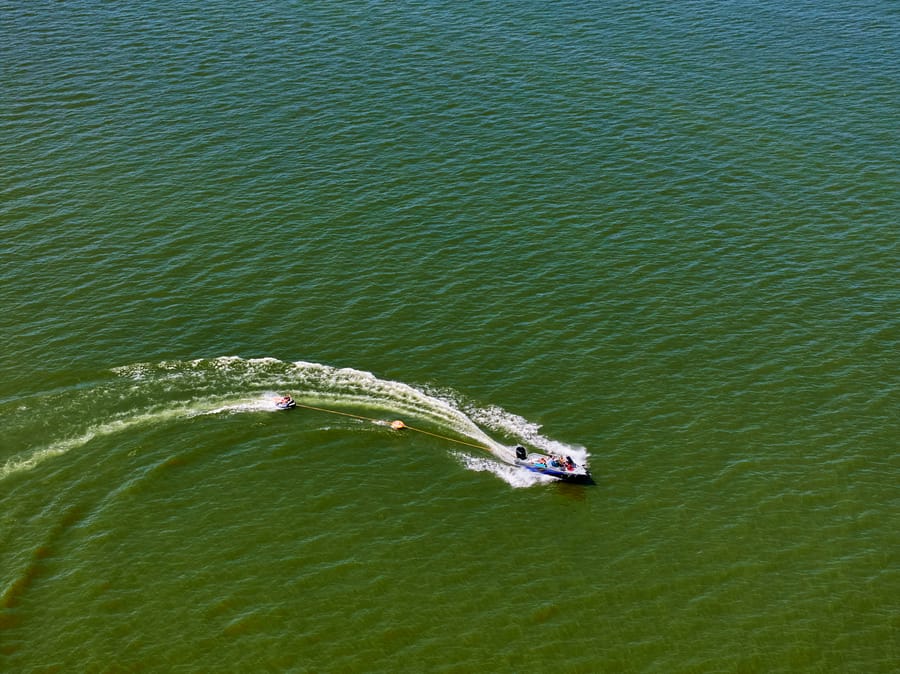 Calamus Reservoir_Boat Pulling Tuber_Clay Cook Shoot 2024