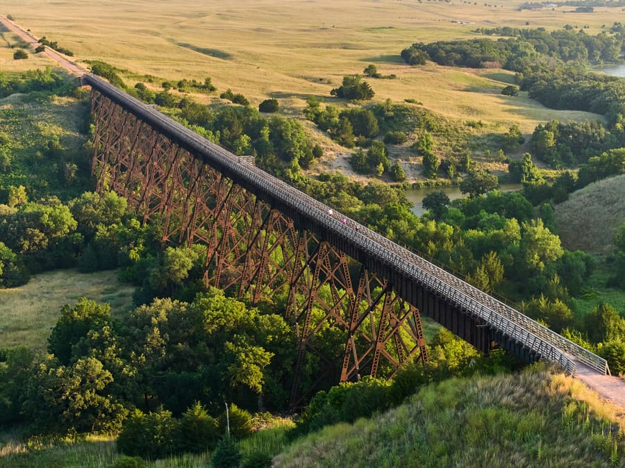 Cowboy Trail Bridge_Aerial View_Clay Cook Shoot 2024