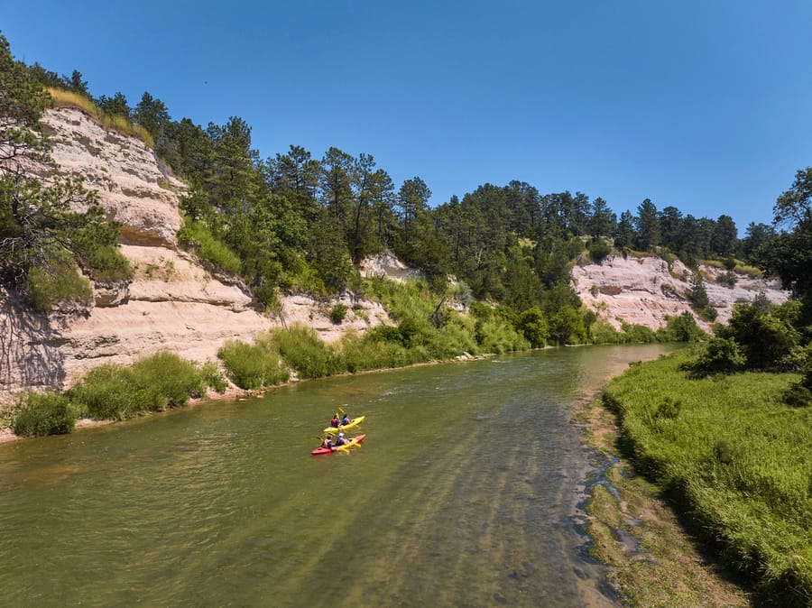 Niobrara River_Kayakers_Clay Cook Shoot 2024