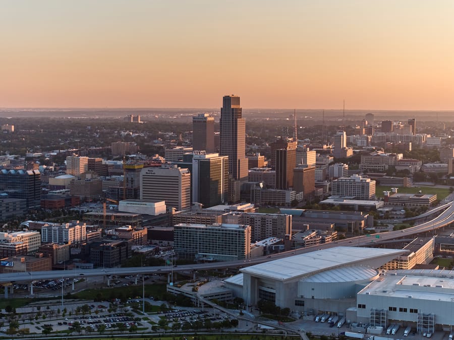 Omaha Skyline_City Skyline at Dusk_Clay Cook Shoot 2024