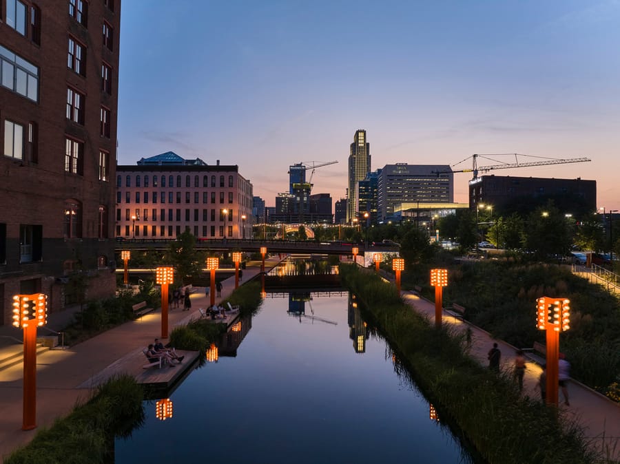 Gene Leahy Mall_Outside at Night_Clay Cook Shoot 2024