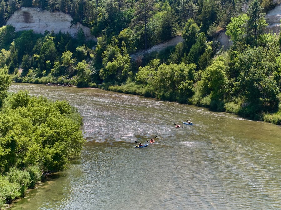 Niobrara River_Kayakers_Clay Cook Shoot 2024