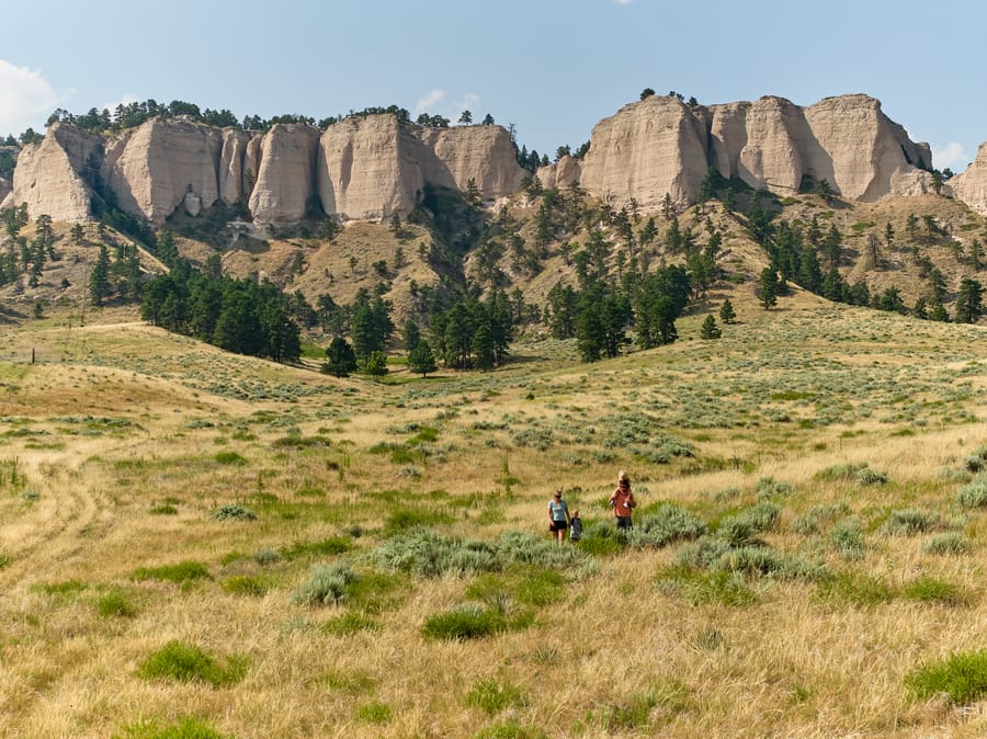 Fort Robinson State Park_Family Walking_Clay Cook Shoot 2024