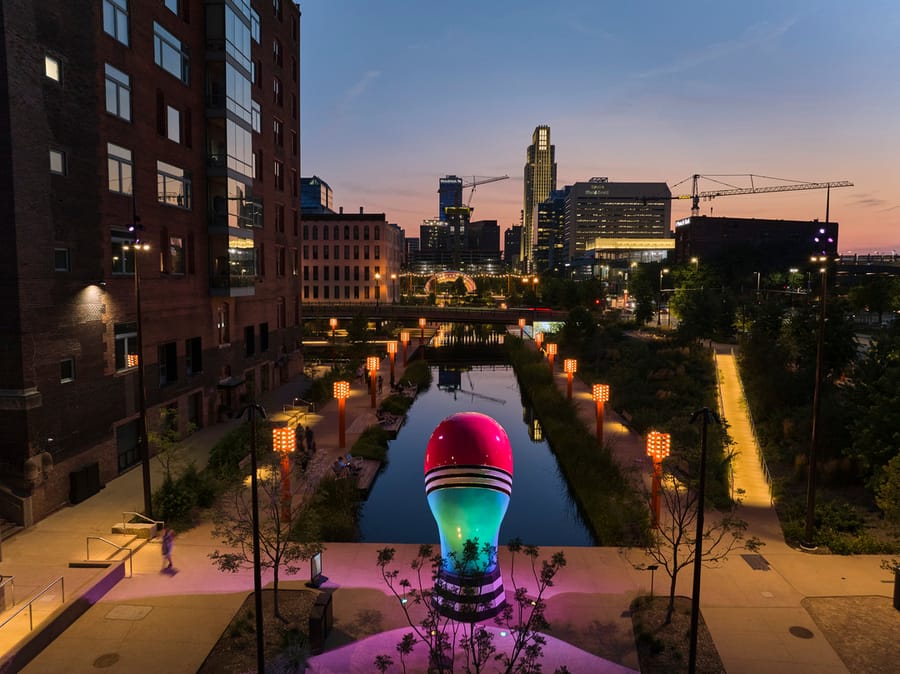 Gene Leahy Mall_Outside at Night_Clay Cook Shoot 2024