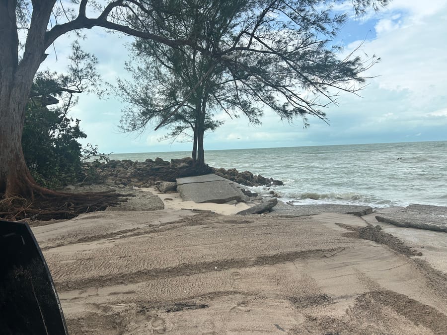 North Casey Key - Hurricane Helene