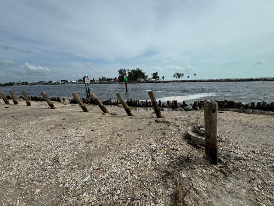 North Jetty - Hurricane Helene