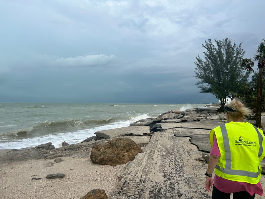 North Casey Key - Hurricane Helene