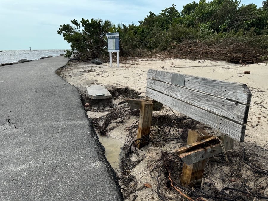 North Jetty - Hurricane Helene