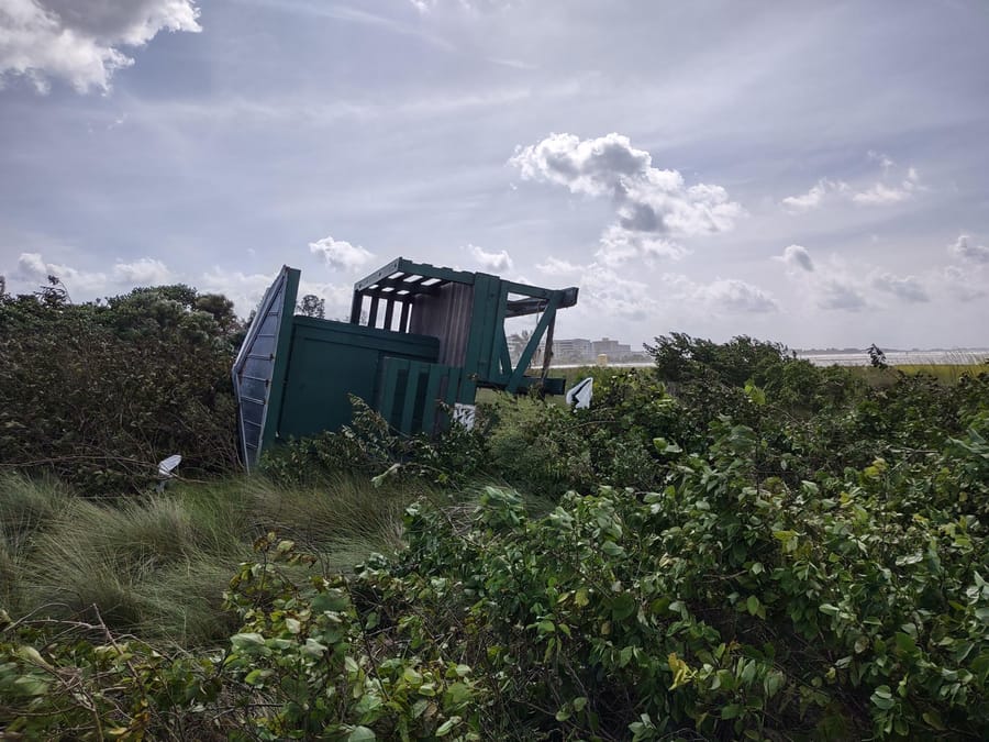 Siesta Beach - Hurricane Helene