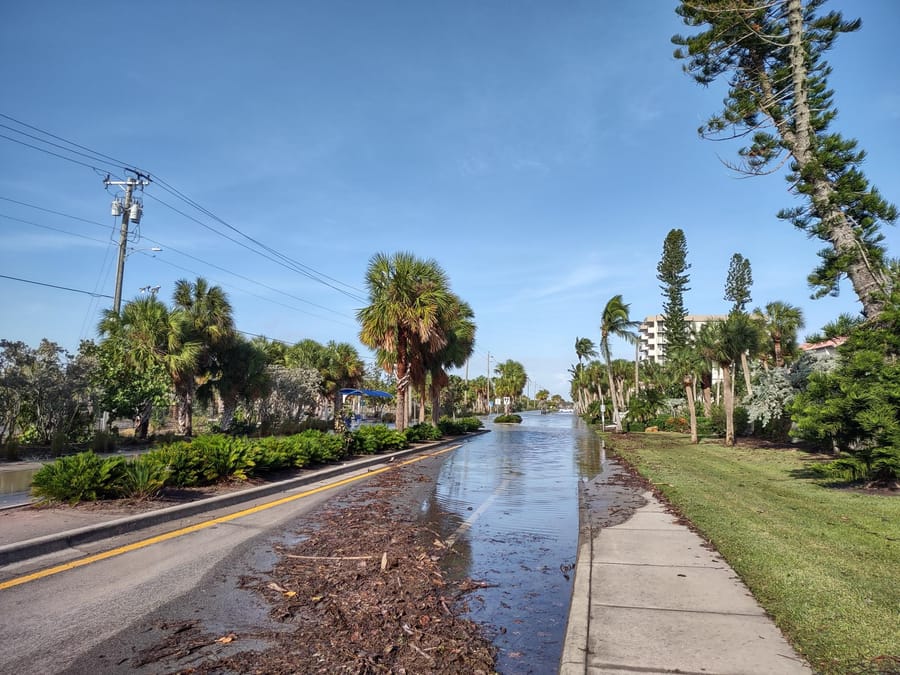 Siesta Beach - Hurricane Helene