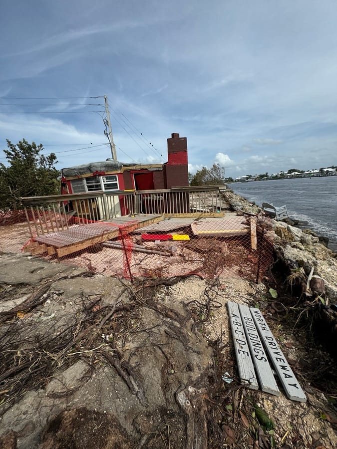 North Jetty - Hurricane Helene