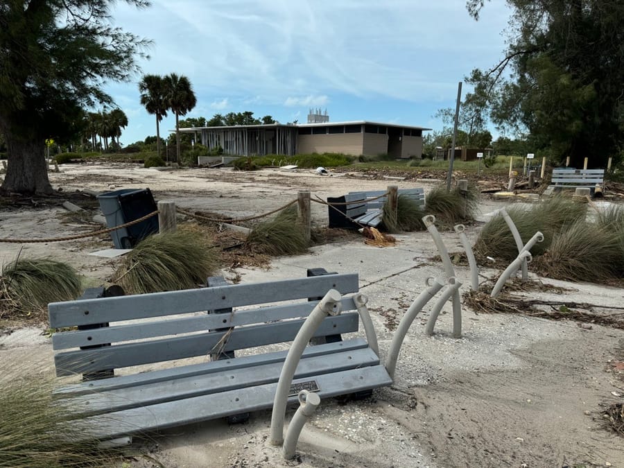 North Jetty - Hurricane Helene