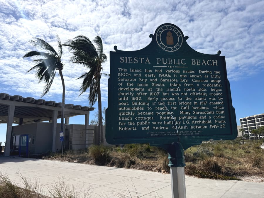 Siesta Beach - Hurricane Milton