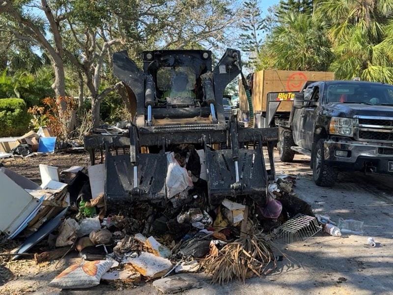 debris removal - Hurricane Milton