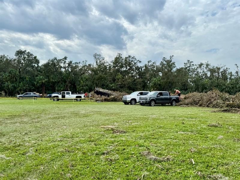 Debris drop-off - Hurricane Milton