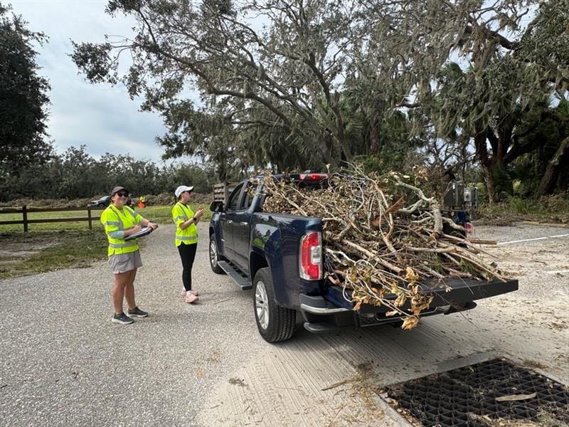 Debris drop-off - Hurricane Milton