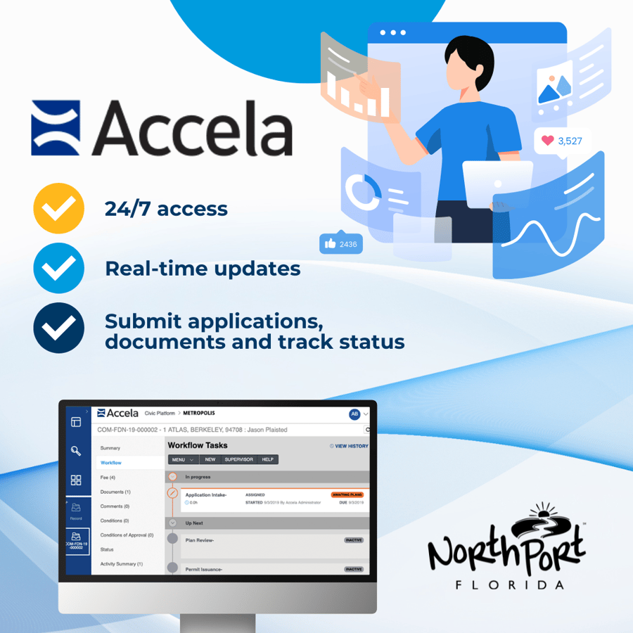 Accela social graphic image - May 7