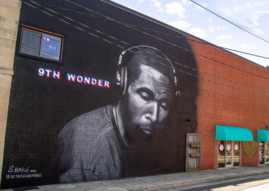 9th Wonder Mural in Arts District