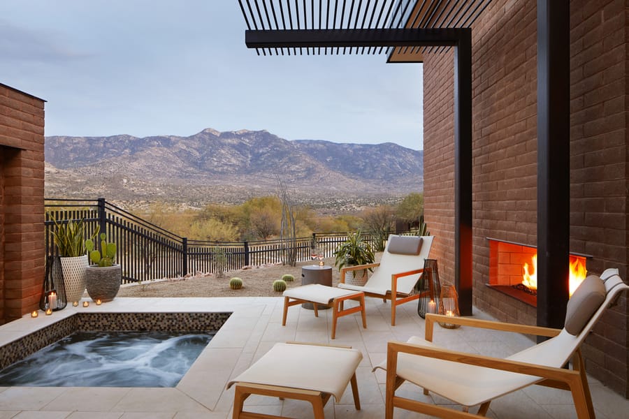 Tucson - Miraval - Studio patio - courtesy of Miraval Arizona_02-18