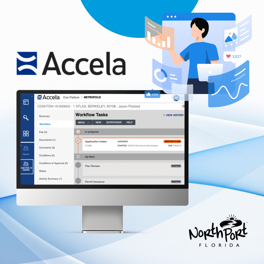 Accela social graphic image - May 7