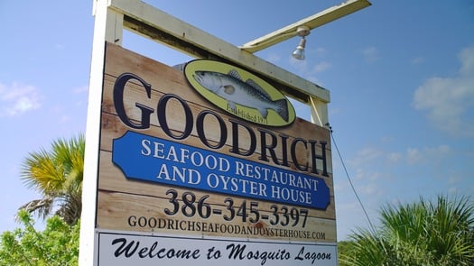 Sign for Goodrich Seafood Restaurant & Oyster House (16)