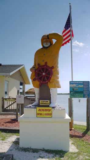 Fisherman statue at Goodrich Seafood Restaurant & Oyster House (16)