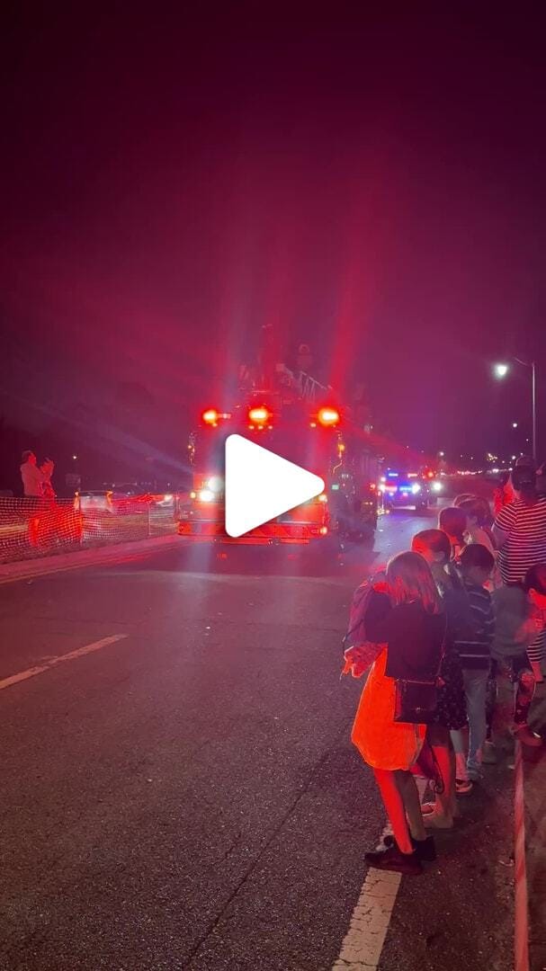 Santa on Firetruck_2