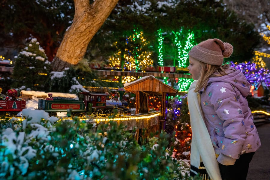 Morris Arboretum Holiday Garden Railway